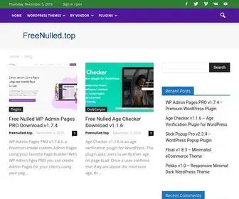 Freenulled.top(Download Free Nulled wordpress themes) Screenshot