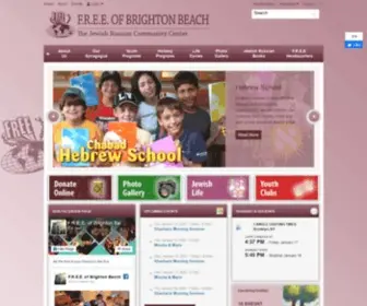 Freeofbrighton.com(Of Brighton Beach) Screenshot