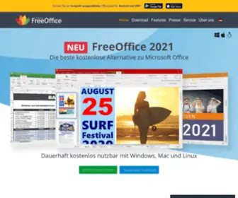 Freeoffice.com(Die beste kostenlose Alternative zu Microsoft Office) Screenshot
