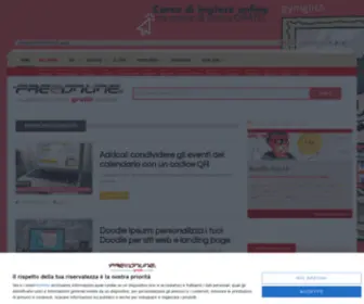 Freeonline.it(Guida italiana alle risorse gratuite del Web) Screenshot