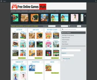 Freeonlinegameshub.com(Play Free Online Games) Screenshot