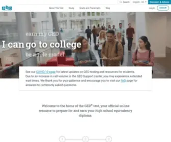 Freeonlineged.org(GED Online) Screenshot