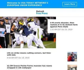 Freep.com(Detroit Michigan News) Screenshot