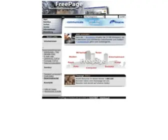 Freepage.de(Freepage) Screenshot