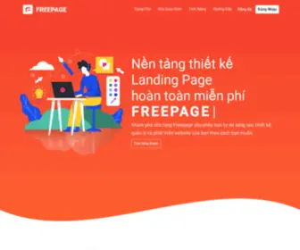 Freepage.vn(Nền tảng tạo Landing Page đơn giản miễn phí) Screenshot