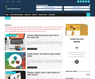 Freepaidcourse.com(100% Off Udemy Coupons) Screenshot