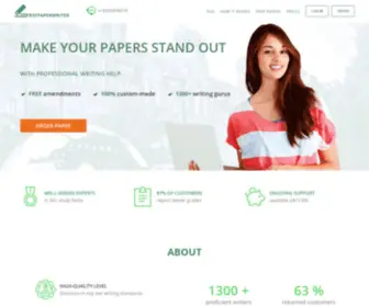 Freepaperwriter.com(Paper Writer) Screenshot