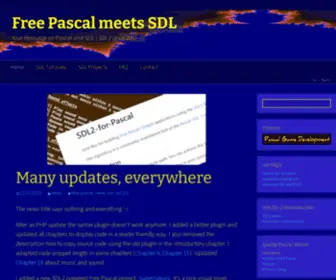 Freepascal-Meets-SDL.net(Free Pascal meets SDL) Screenshot