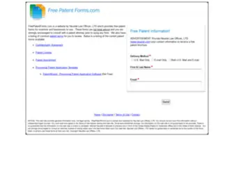 Freepatentforms.com(BY NEUSTEL LAW OFFICES) Screenshot