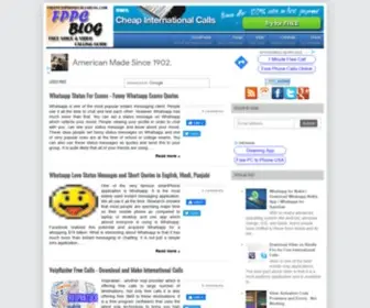 Freepctophonecallsblog.com(Free Pc to Phone Calls) Screenshot