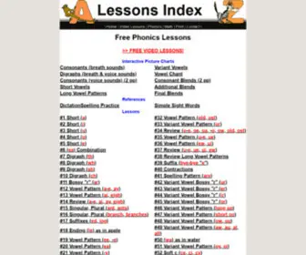 Freephonicslessons.com(Free Phonics Lessons) Screenshot