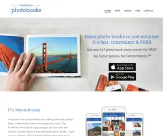 Freephotobook.com(Get Free Photo Books) Screenshot