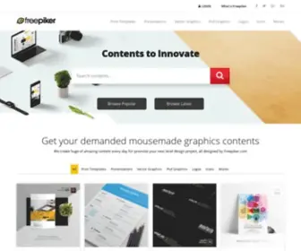 Freepiker.com(Free Vectors) Screenshot