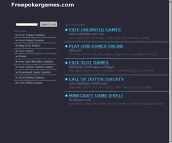 Freepokergames.com Screenshot