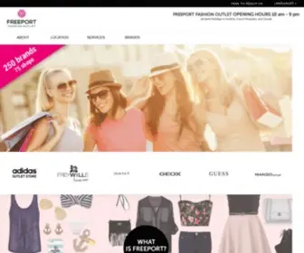 Freeport-Outlet.eu(Freeport Fashion Outlet) Screenshot