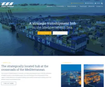 Freeport.com.mt(Malta Freeport Terminals) Screenshot