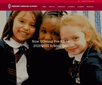 Freeportchristianacademy.org(Freeport Christian Academy) Screenshot