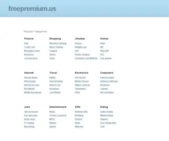 Freepremium.us(Find Free Premium) Screenshot