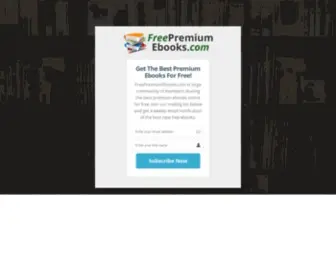 Freepremiumebooks.com(Get the best premium ebooks for free) Screenshot