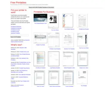 Freeprintable.net(Free Printables) Screenshot