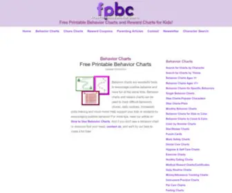 Freeprintablebehaviorcharts.com(A behavior chart) Screenshot