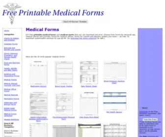 Freeprintablemedicalforms.com(Medical Forms) Screenshot