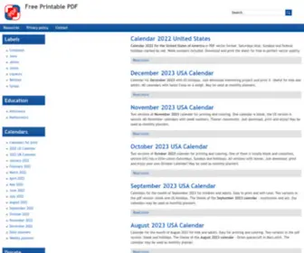 Freeprintablepdf.eu(Free Printable PDF) Screenshot