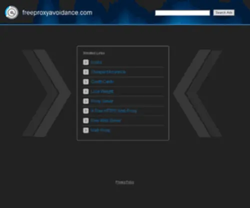 Freeproxyavoidance.com(Proxy Avoidance) Screenshot