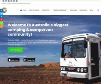 Freerangecamping.com.au(Full Range Camping Australia) Screenshot
