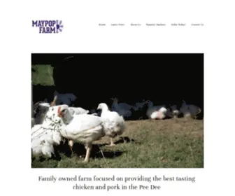 Freerangechicken.com(Oaklyn Plantation Free Range Chicken) Screenshot
