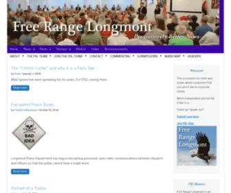 Freerangelongmont.com(Free Range Longmont) Screenshot