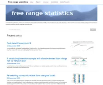 Freerangestats.info(Free range statistics) Screenshot