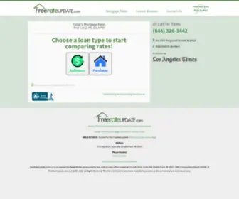 Freerateupdate.com(Best Refinance Companies) Screenshot