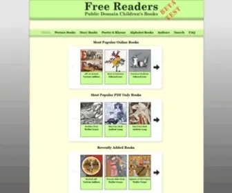 Freereaders.org(Free readers) Screenshot