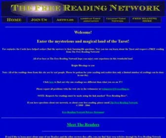 Freereading.us(The Free Reading Network) Screenshot