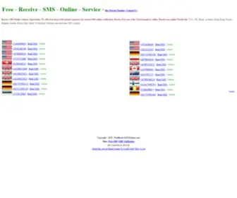 Freereceivesmsonline.com(Receive SMS Online Free) Screenshot