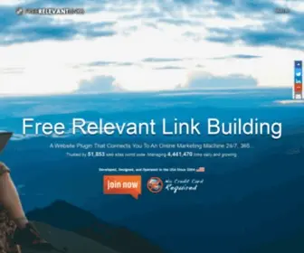 Freerelevantlinks.com(Free Relevant Links) Screenshot