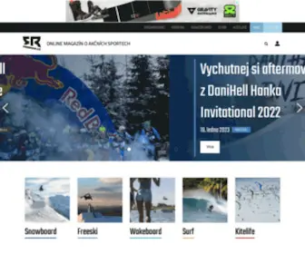 Freeride.cz(Online magazín o akčních sportech) Screenshot