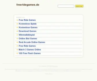 Freeridegames.de(Spiele kostenlos) Screenshot