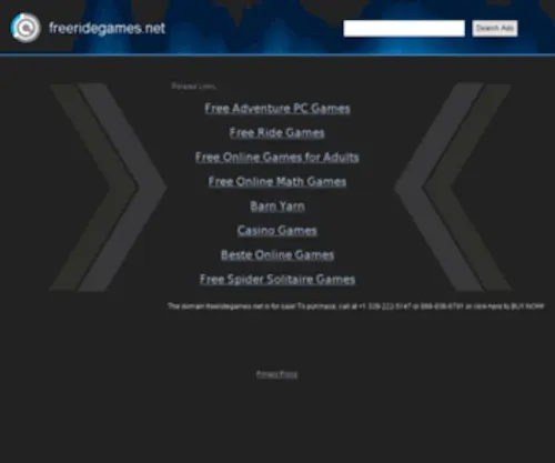 Freeridegames.net(Freeridegames) Screenshot