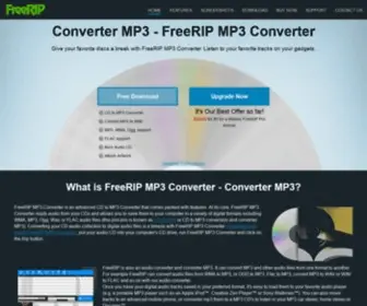 Freerip.com(CD to MP3 Converter) Screenshot