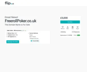 Freerollpoker.co.uk Screenshot