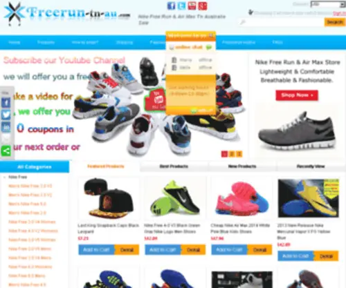 Freerunners-TN-AU.com(Cheap Nike Free) Screenshot