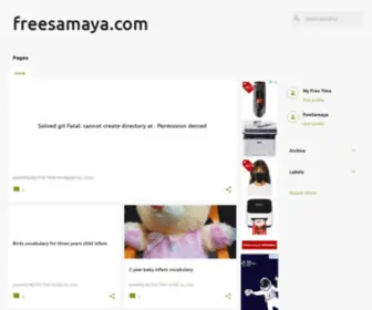 Freesamaya.com(Freesamaya) Screenshot