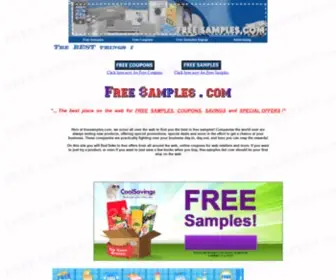 Freesamples.com(爘 Free Samples) Screenshot