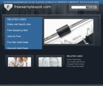 Freesamplespot.com(Buy a Domain Name) Screenshot