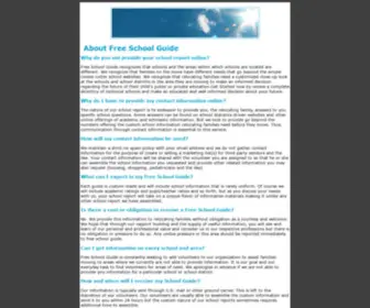 Freeschoolguide.com(About Free School Guide) Screenshot