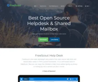 Freescout.net(Best open source help desk) Screenshot