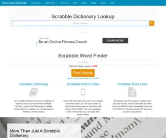 Freescrabbledictionary.com(Scrabble Dictionary) Screenshot