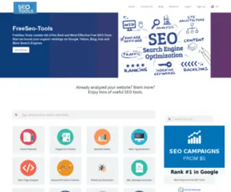 Freeseo-Tools.xyz(Free Seo Tools) Screenshot